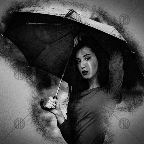 Şemsiye ve Kadın