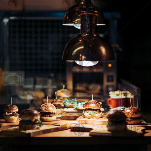 Mutfak Hamburger Fotoğrafı