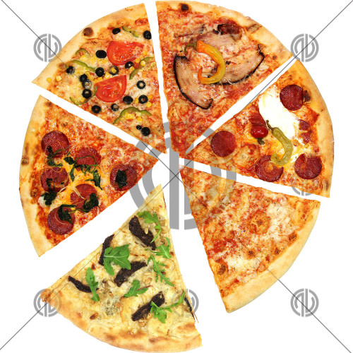 Dilimli Pizza png