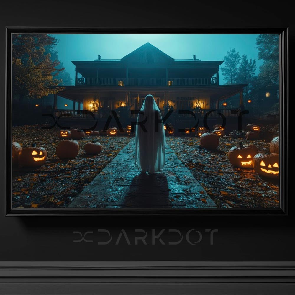 korku filmi fotograflari hayaletler halloween fotograflari hayaletli buyuk ev