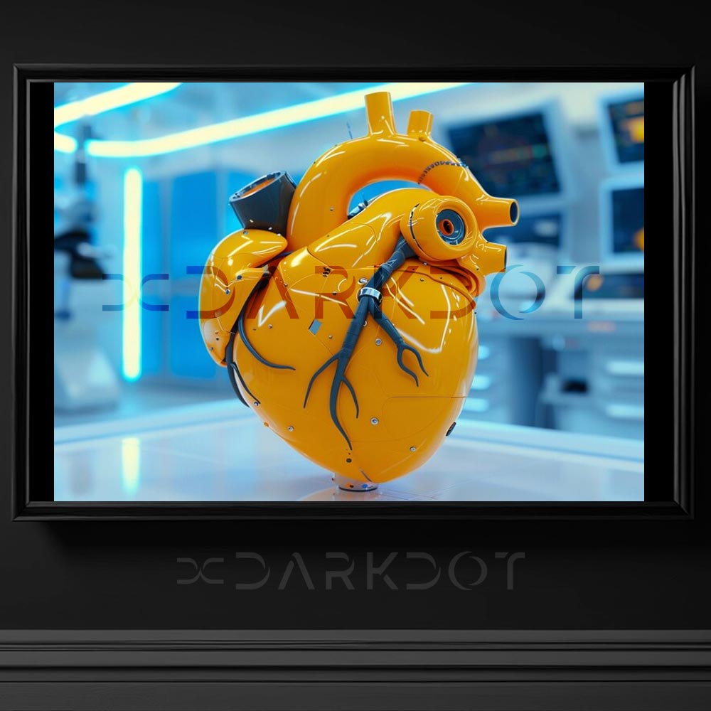 robotik kalp fotograflari 3d kalp model robot parca fotograflari insan kalbi