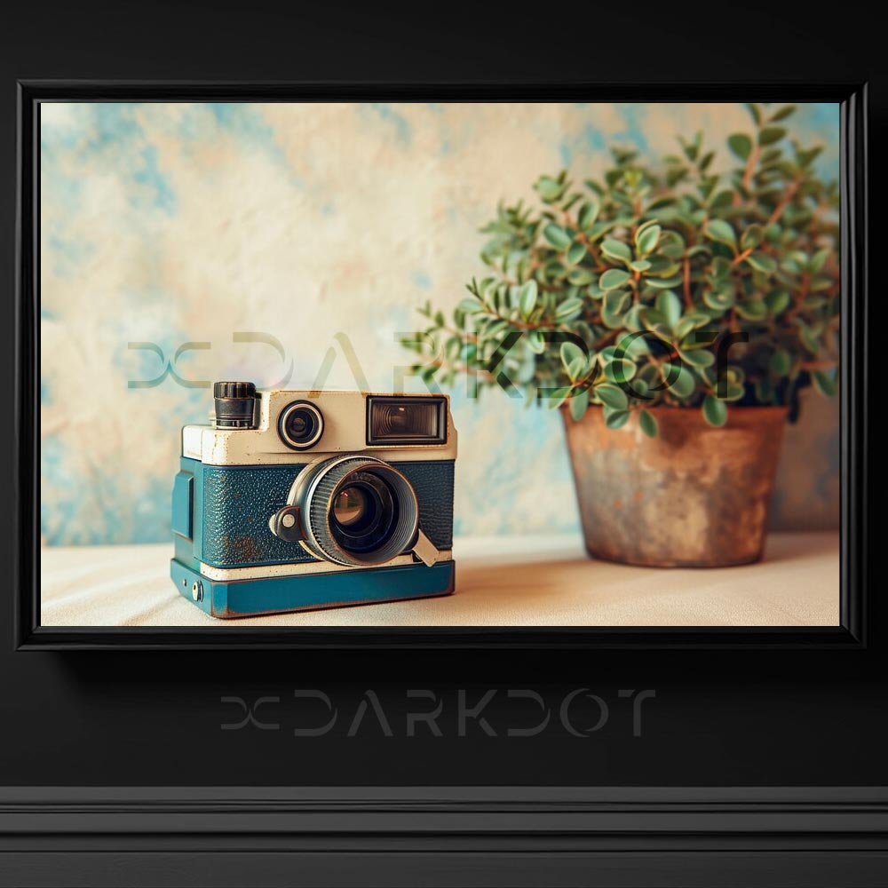 retro fotograf makinesi fotografi vintage eski fotograf makinesi fotografi