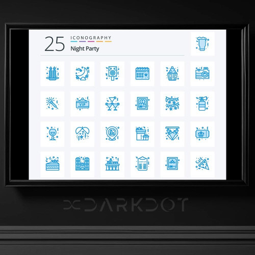 parti ikon paket set vektorel parti malzemeleri icon pack set download