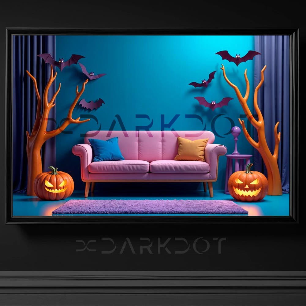 cadilar bayrami fotograflari yarasa halloween bal kabagi halloween fotograf