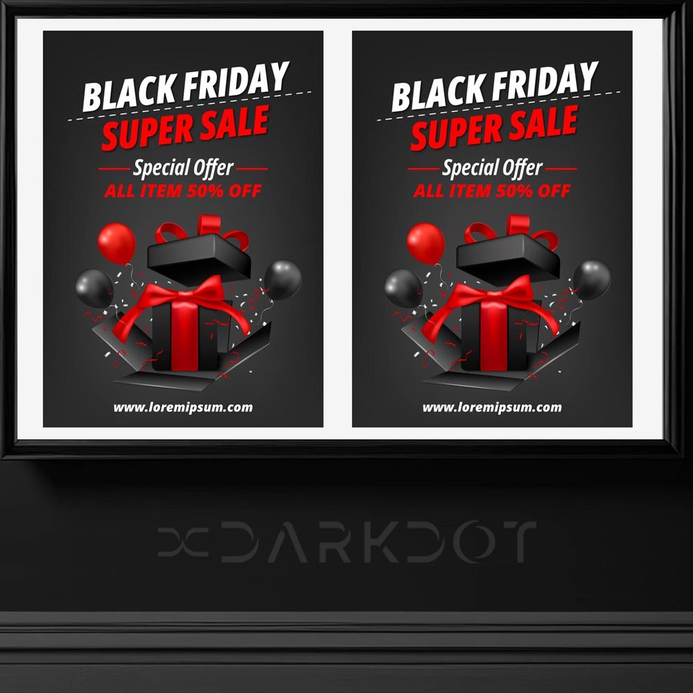 black friday afis poster reklam tasarimi indir black friday sosyal tasarim indir