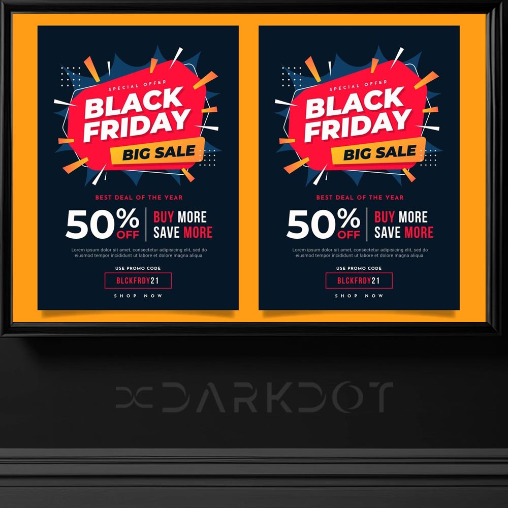 black friday reklam ilan tasarimi black friday afis poster billboard tasarimlari