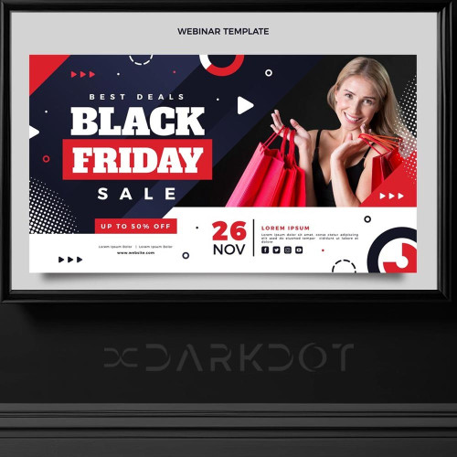 black friday alisveris billboard reklam ilan tasarimlari indir el ilani tasarimlari