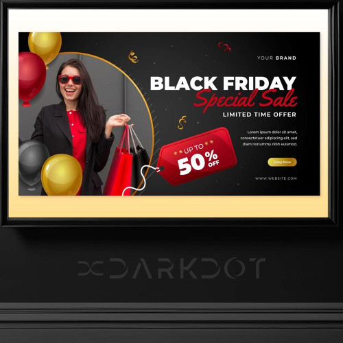 black friday billboard ilan panosu reklam tasarimlari indir afis poster tasarim