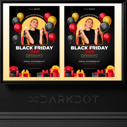 black friday alisveris billboard afis poster tasarimlari indir yilbasi tasarim indir