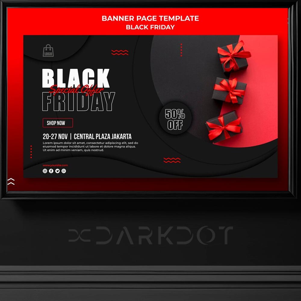 black friday billboard afis poster tasarimlari black friday reklam post tasarim