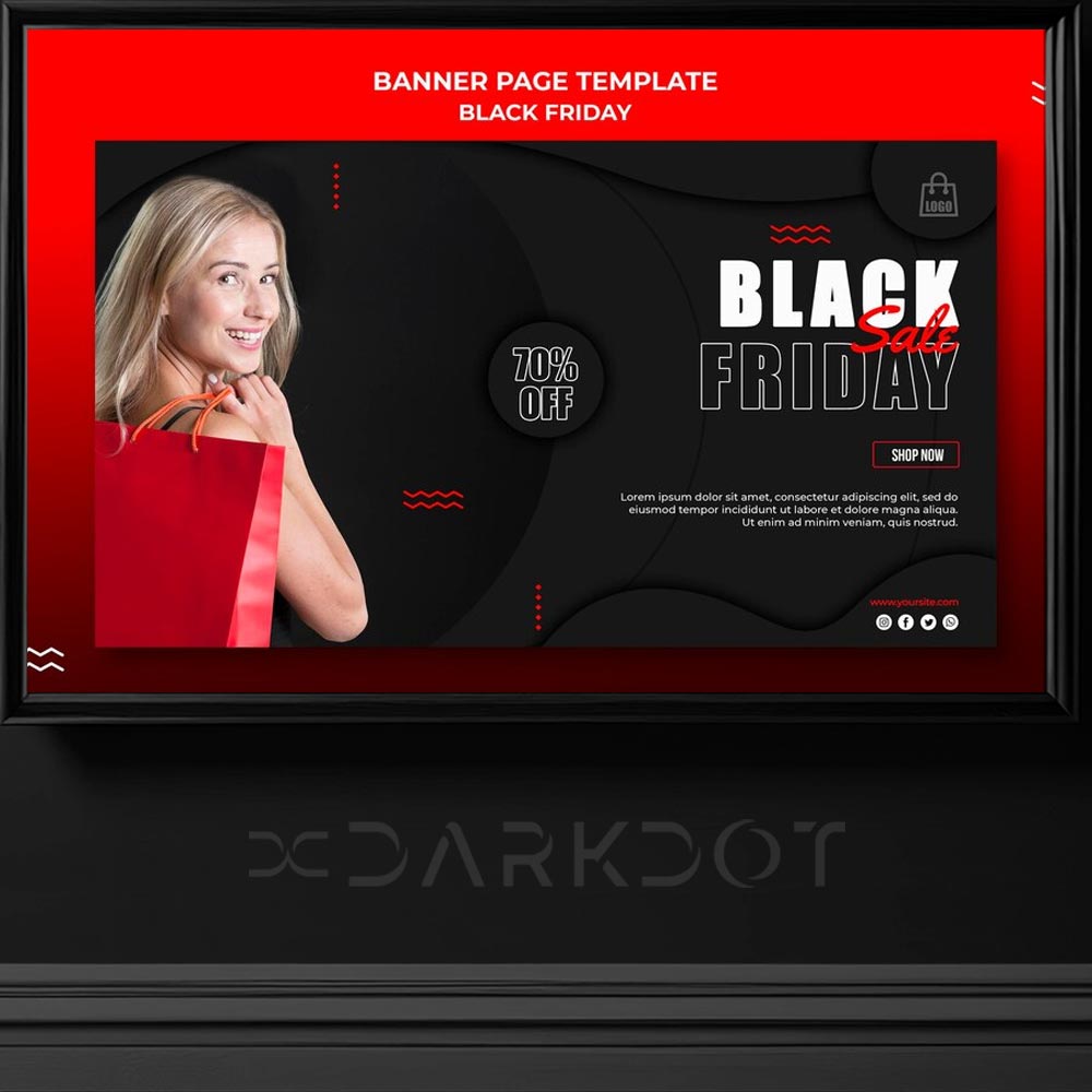 black friday afis poster billboard tasarimlari indir reklam ilan pano tasarimlari