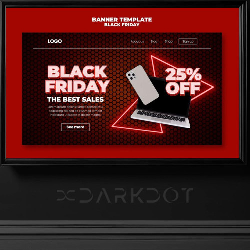 black friday poster billboard afis tasarim indirim kampanya tasarimlari indir