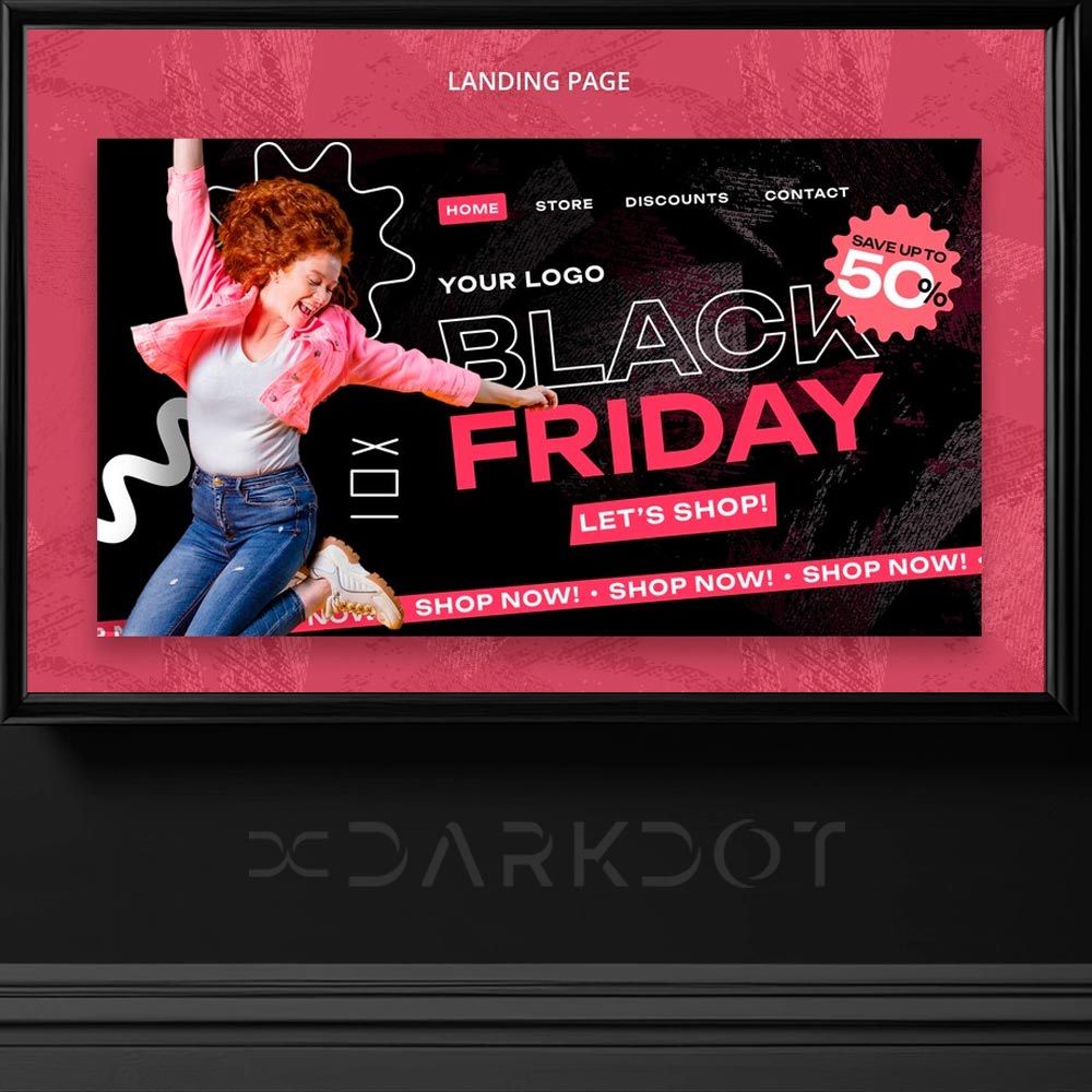 black friday billboard afis poster tasarimlari sablon indir sosyal medya tasarim