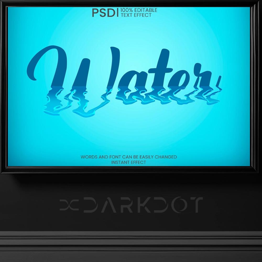 su dalgasi yazi efekti su damlasi yazi efekti suda yazi efekti water text effect
