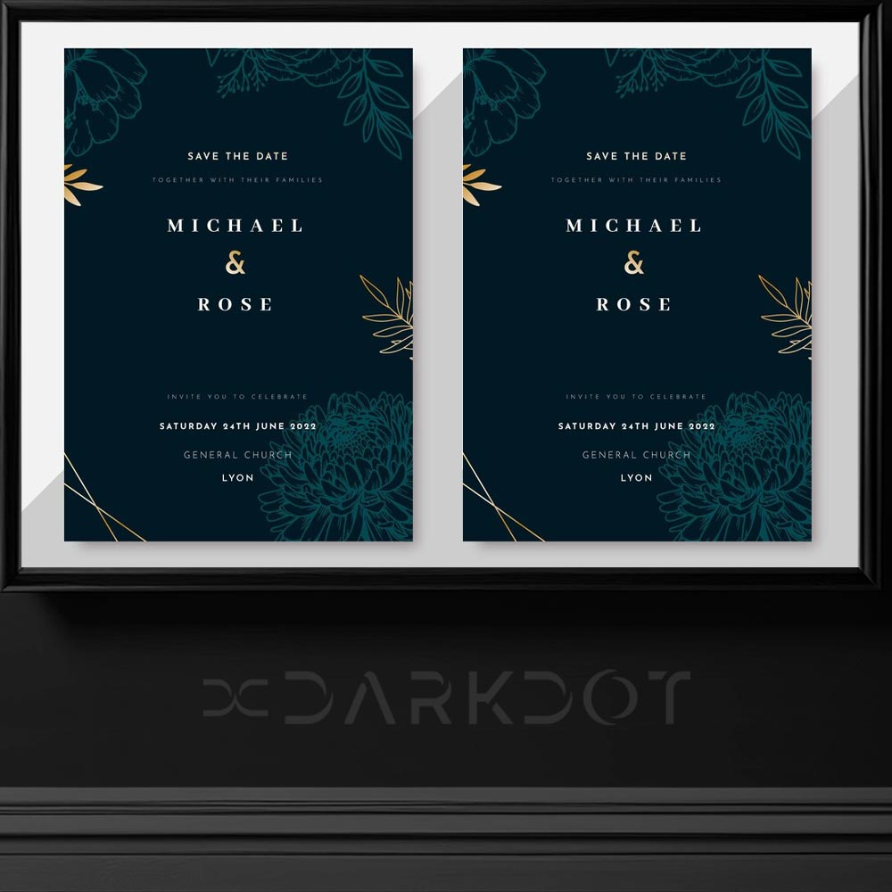minimal davetiye tasarim sablonlari vektorel davetiye tasarim sablonlari indir