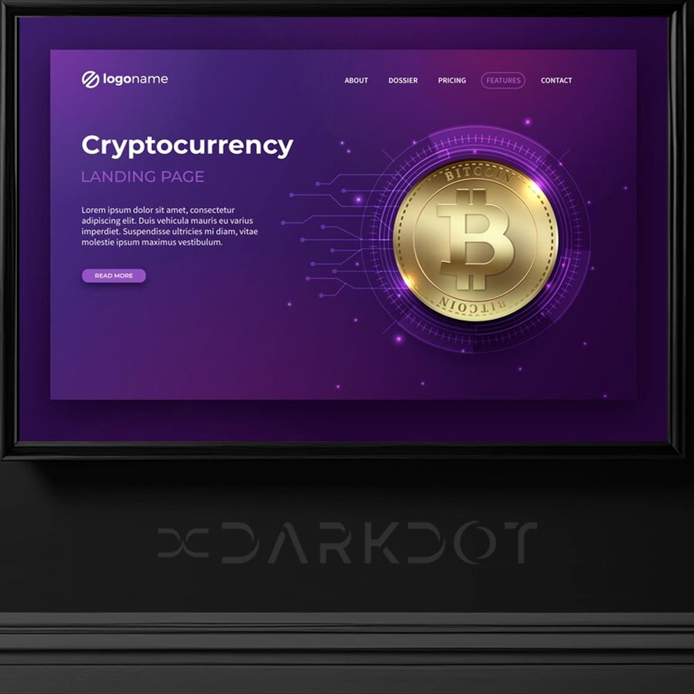 kripto madencilik tasarimlari kripto para coin afis poster banner tasarimlari