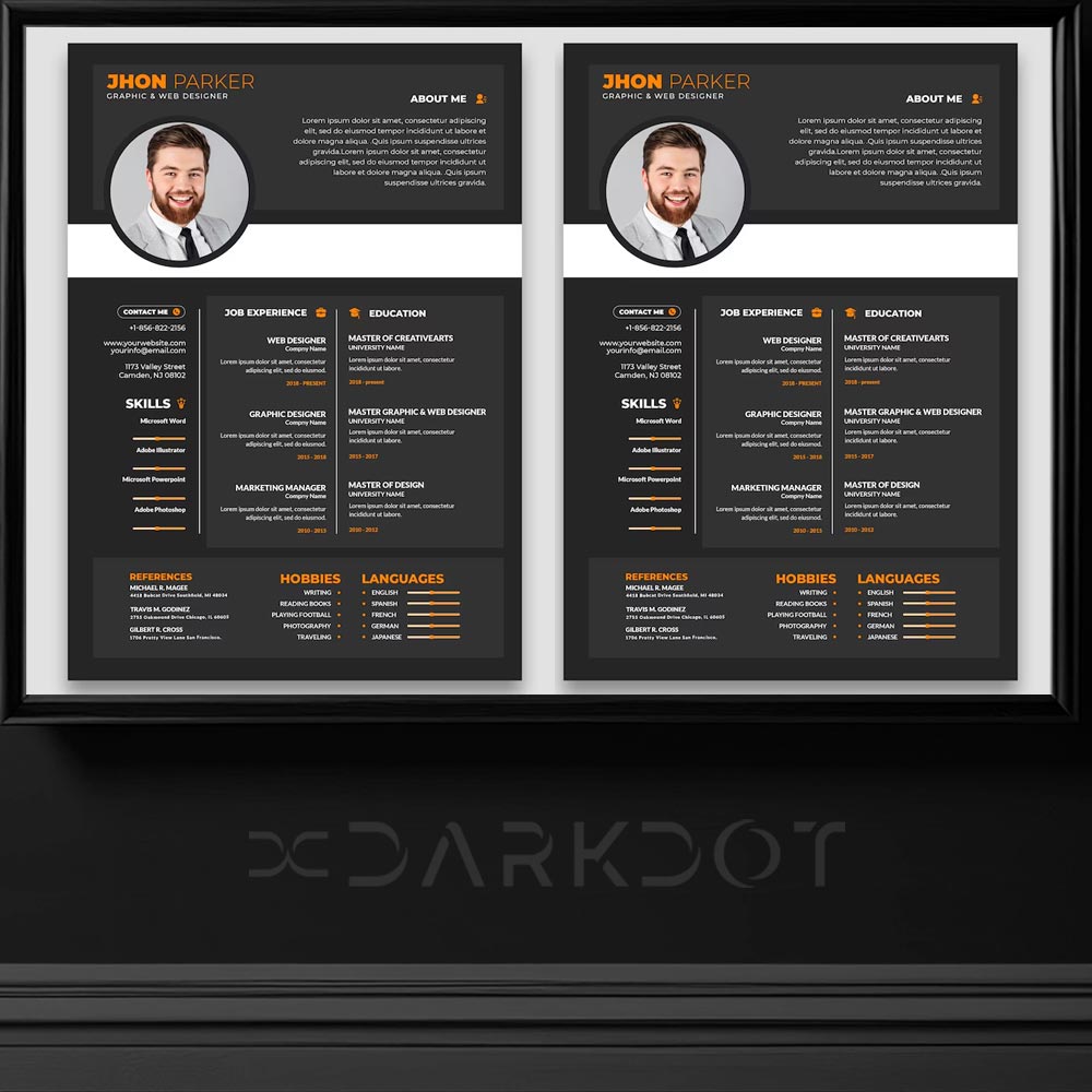 indir modern cv tasarim sablonlari indir hazir oz gecmis cv tasarim sablon template