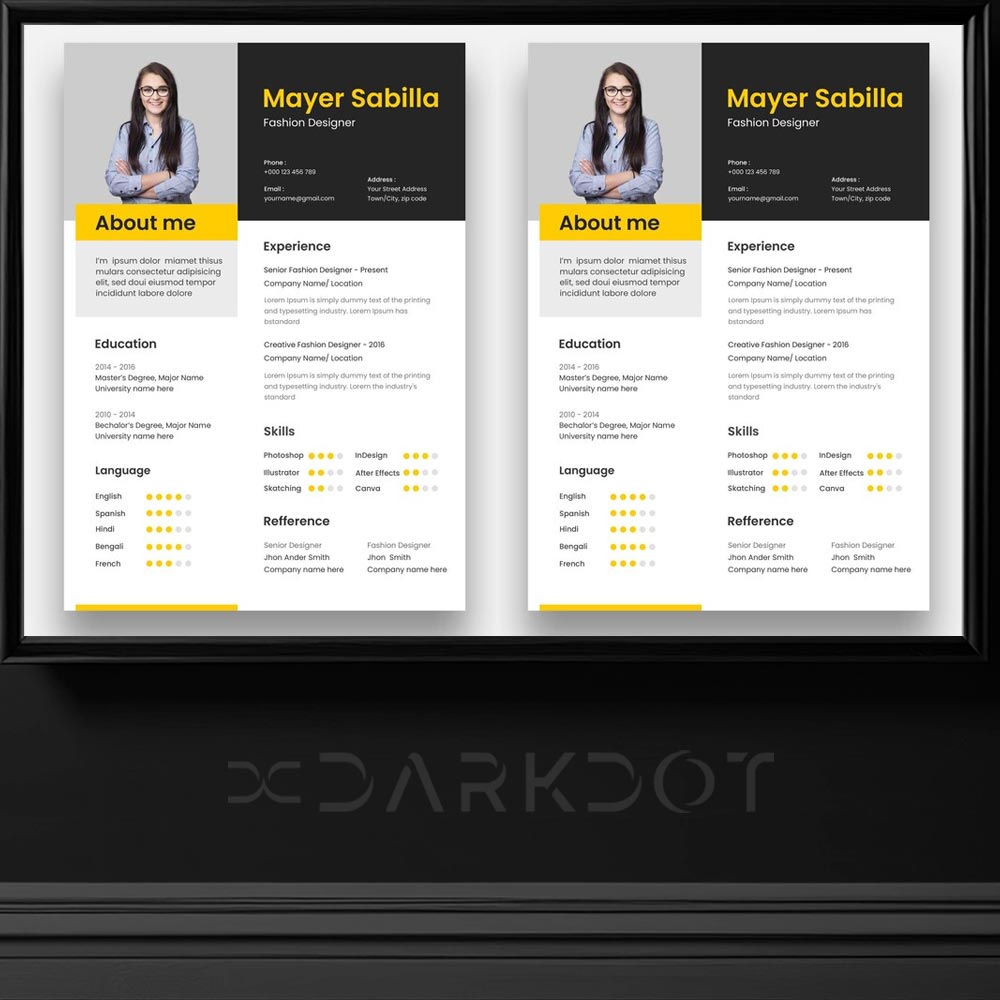 minimal cv tasarimlari hazir sade cv oz gecmis tasarim sablon modelleri indir