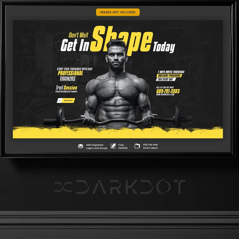 vucut gelistirme gym afis poster tasarimlari gym vucut gelistirme tasarim sablonlari