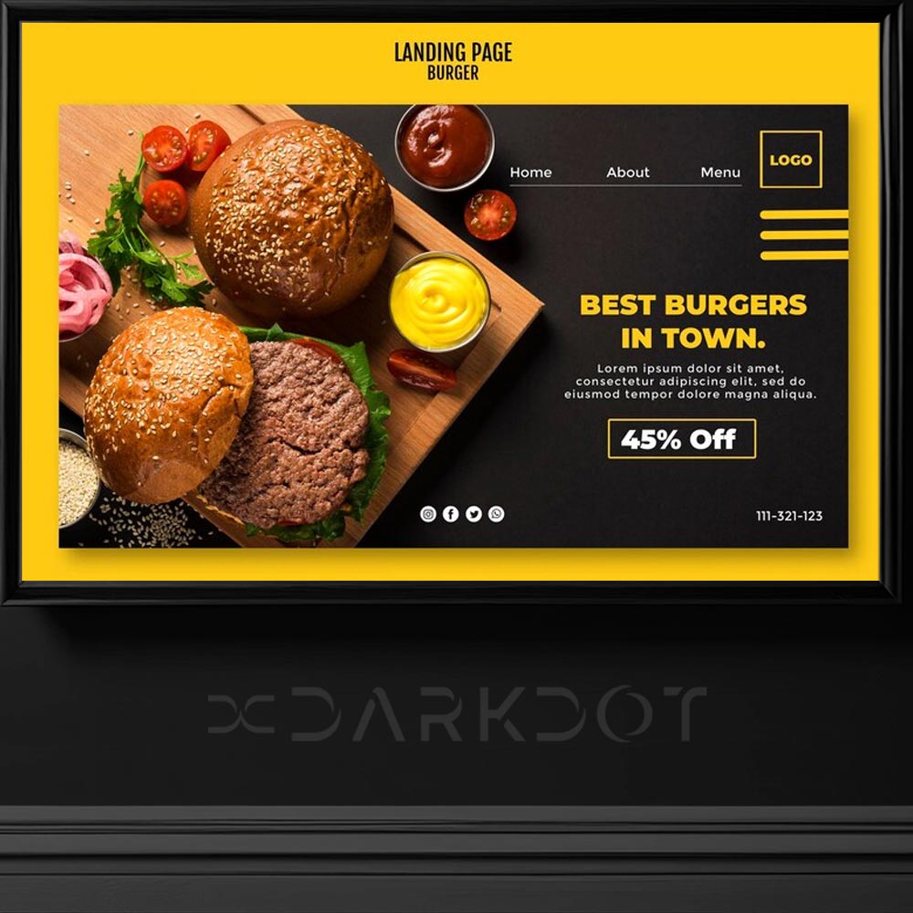 hazir fast food hamburger tasarim sablonlari burger fast food poster afis sablonlari