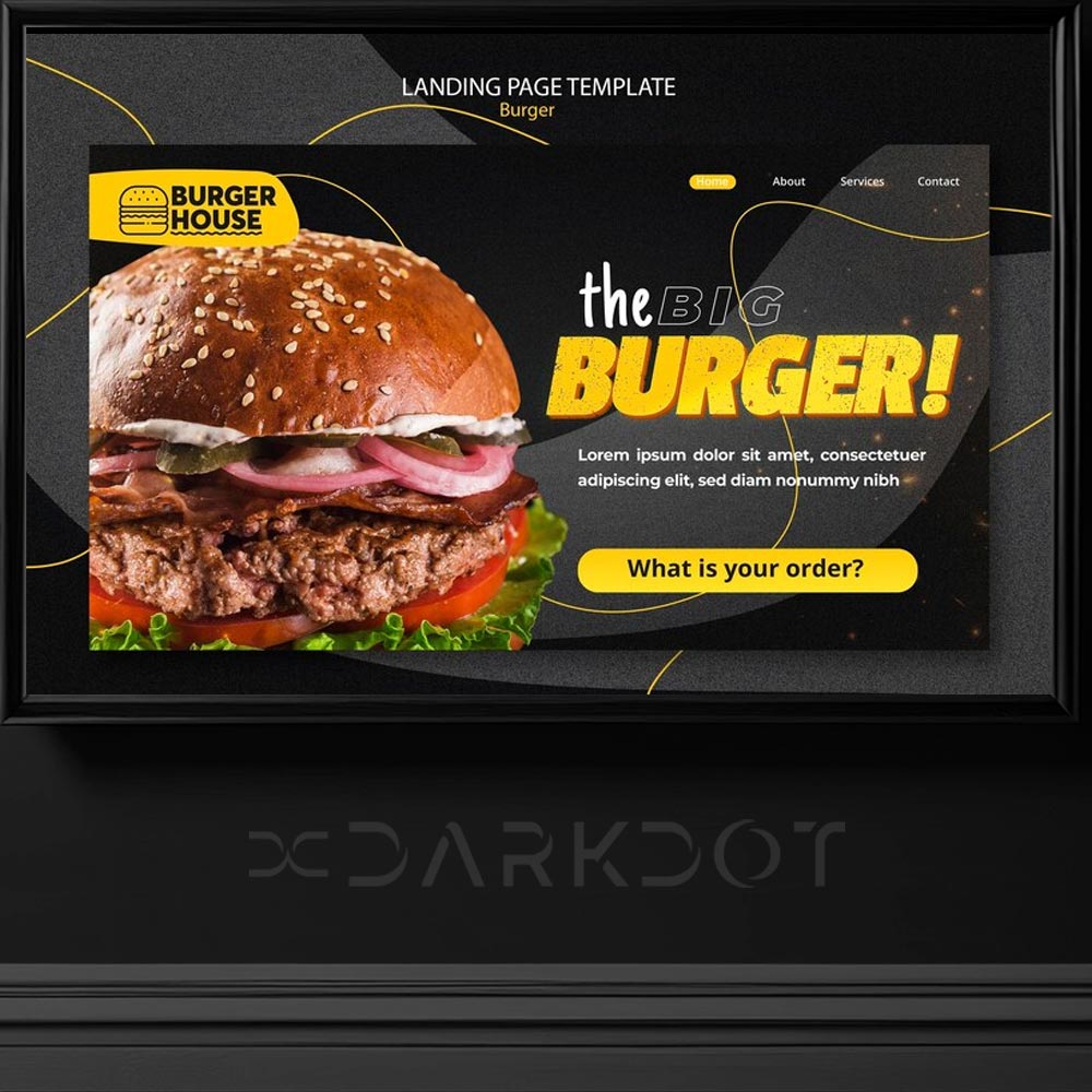 hazir fast food sosyal medya tasarimlari instagram hamburger tasarim sablonlari indir