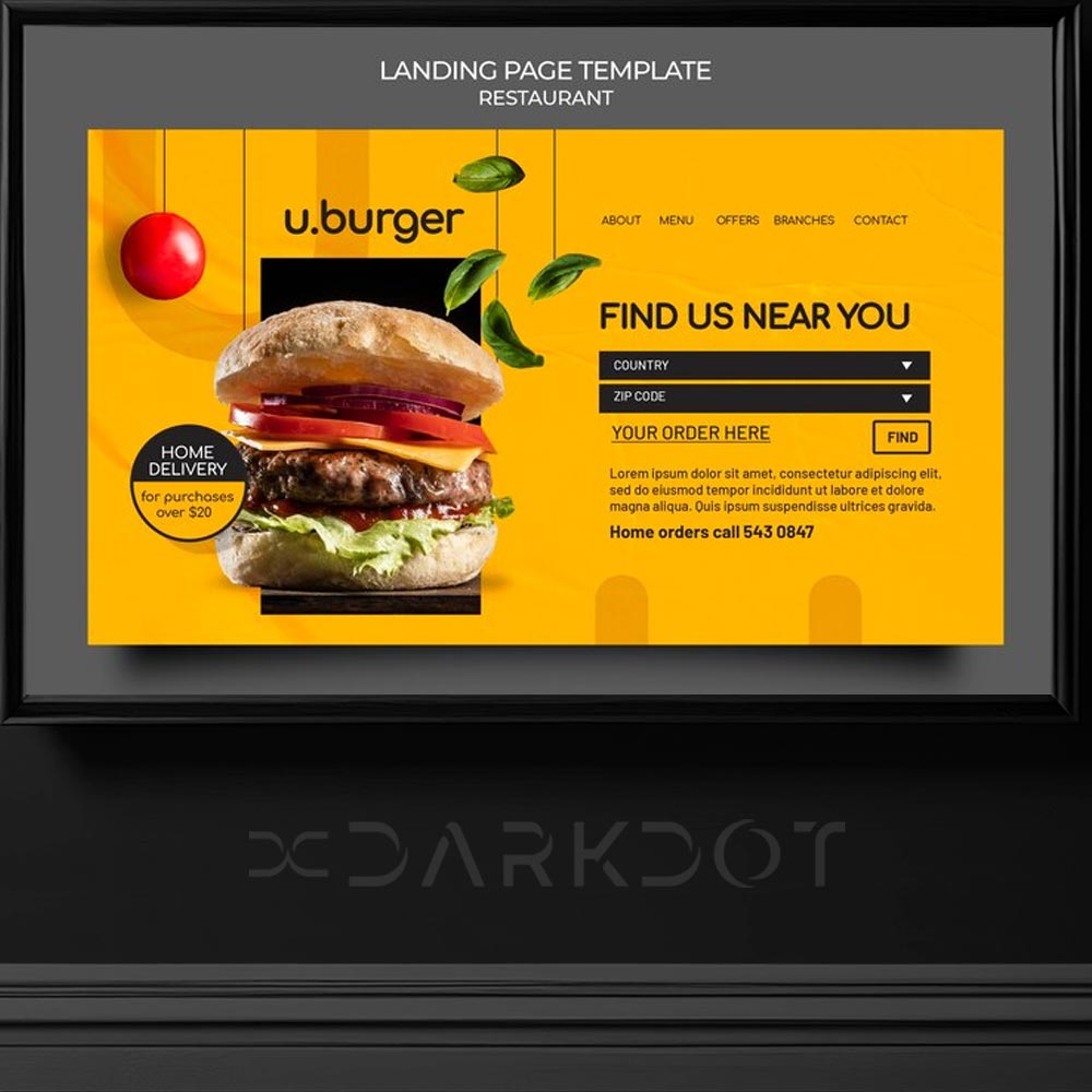 hazir fast food hamburger afis poster tasarim sablonlari sosyal medya tasarimlari