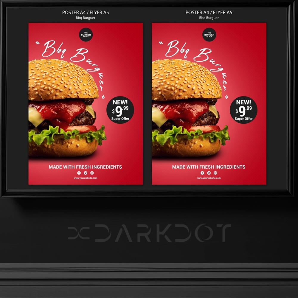 hamburger afis poster tasarimlari hazir hamburger reklam tasarim sablonlari indir