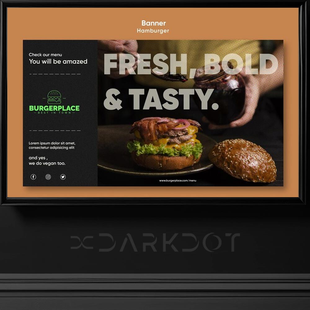 hazir hamburger web site tasarim sablonlari burger fast food afis poster tasarimlari