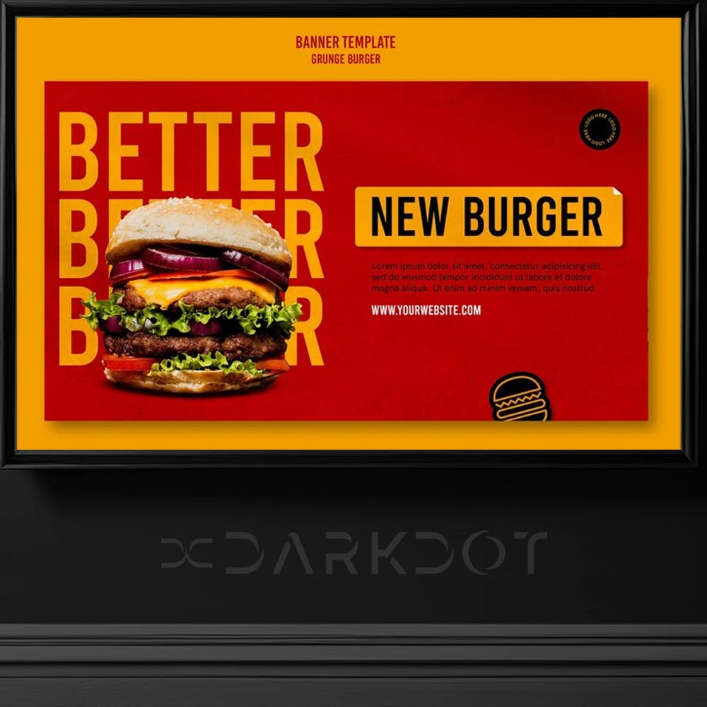 hazir hamburger reklam tasarimlari hamburger fast food billboard afis tasarimlari