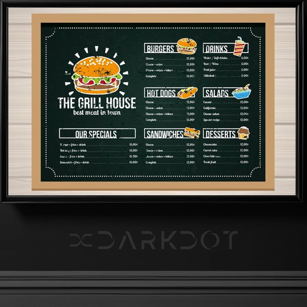 hamburger cafe menu tasarimlari fast food kafe tasarim sablonlari indir