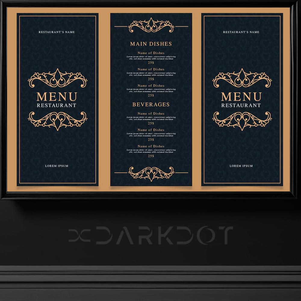 hazir restaurant menu tasarimlari hazir restorant cafe menu tasarim sablonlari indir