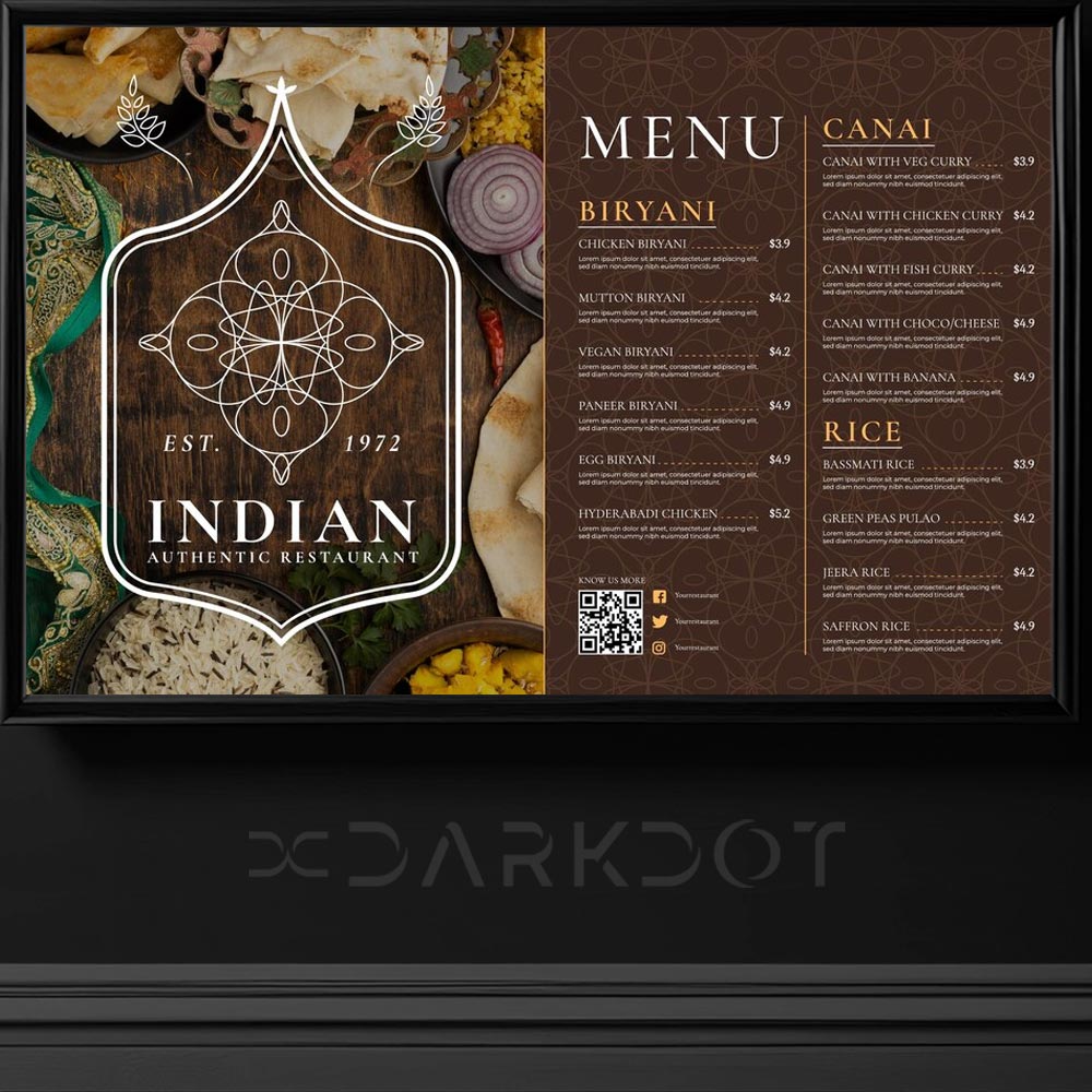 hazir restaurant menu tasarim sablonlari hazir cafe yemek menusu tasarim sablonlari