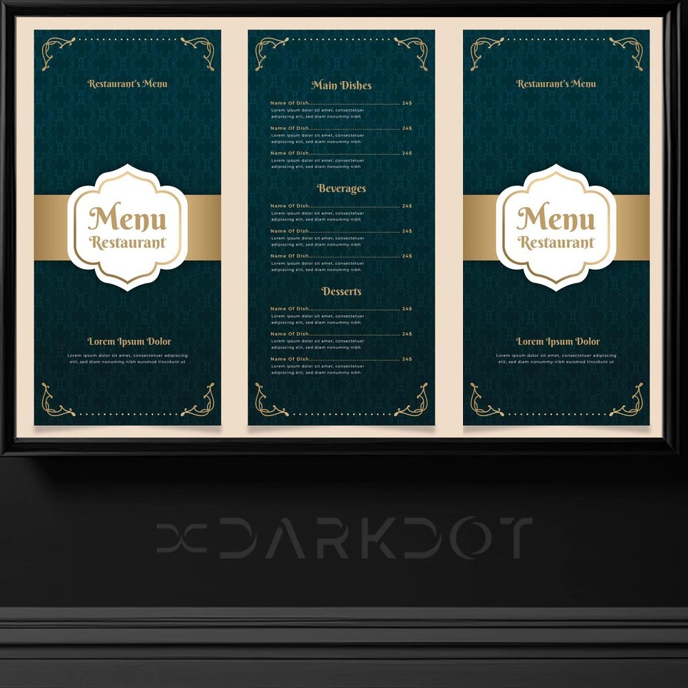 minimal cafe menu tasarimlari sade zarif cafe restaurant menu tasarim sablonlari indir