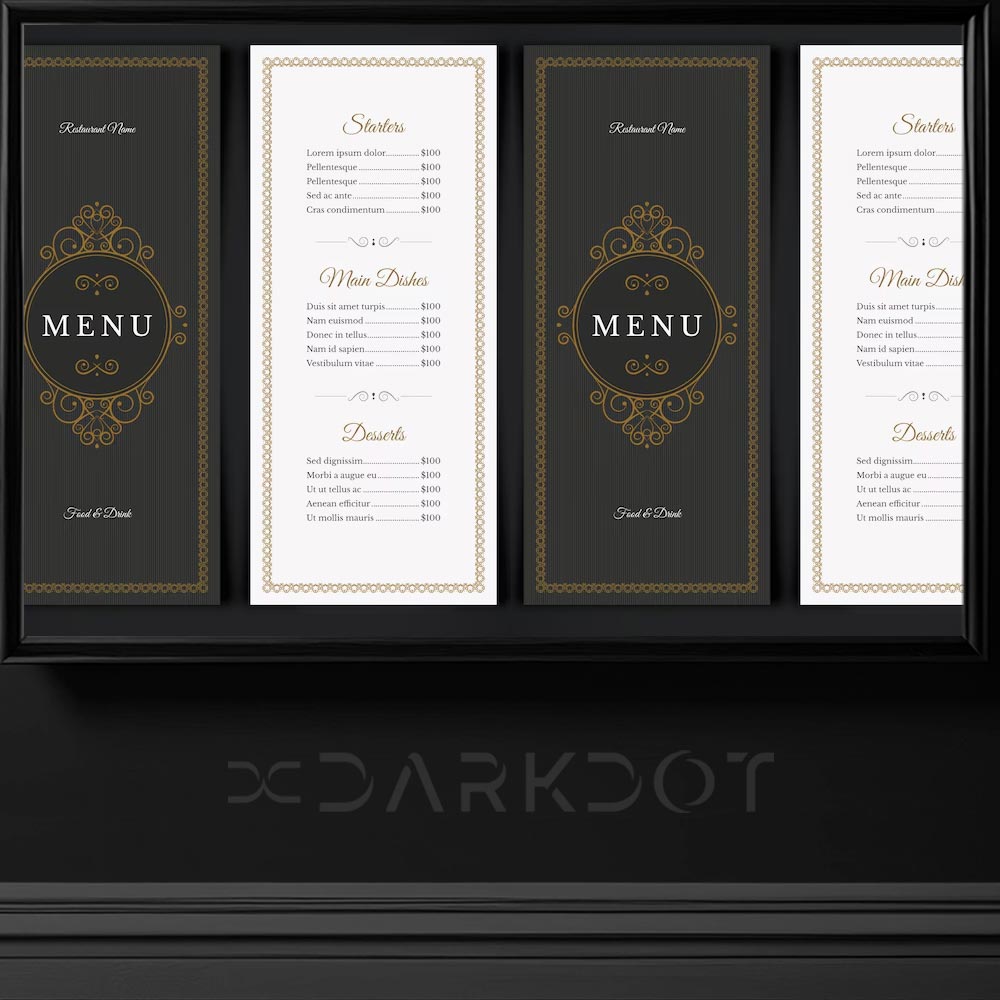 minimal restaurant cafe menu sablonlari hazir cafe restoran menu tasarim ornekleri