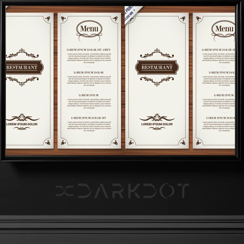 retro yemek menusu tasarim sablonlari vintege restaurant menu tasarim ornekleri indir