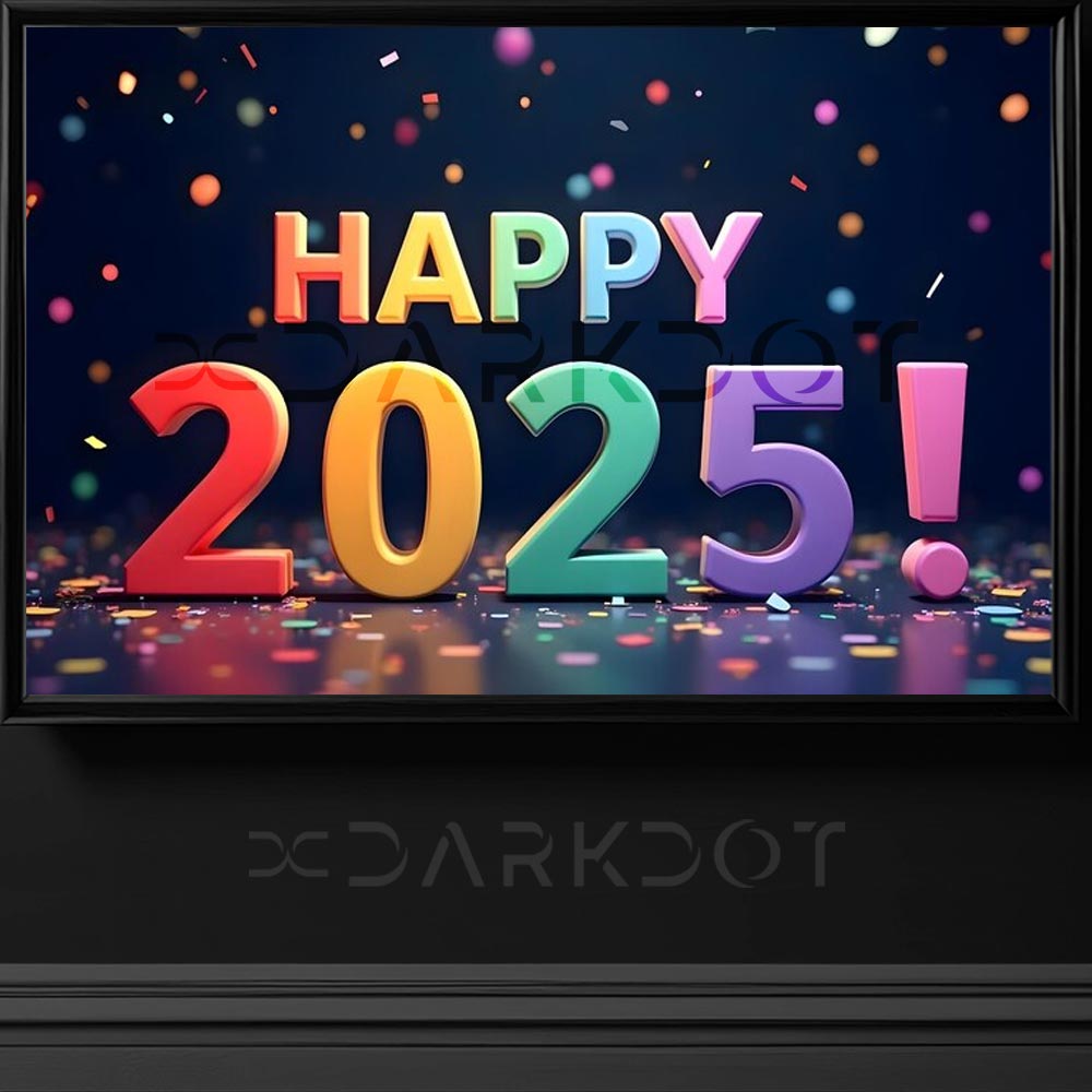 happy 2025 fotograflari mutlu yillar 2025 fotografi 3d tasarim yeni yil fotografi