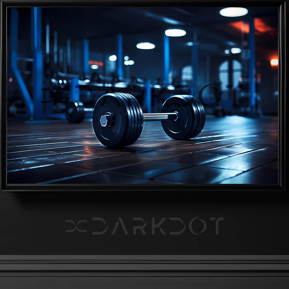 spor salonu fotograflari dumbell yakin cekim fotografi fitness salonu fotograflari