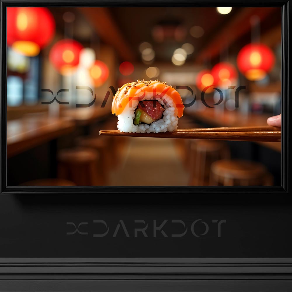 sushi fotograflari jopstick ile sushi tutma teknikleri lezzetli sushi dilimleri