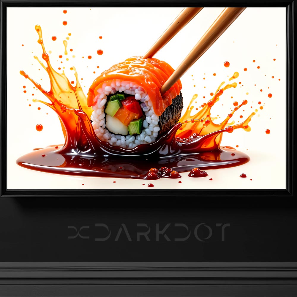 sushi dilimi yakin plan sushi fotograflari nefis sushi roll somon roll dilimleri