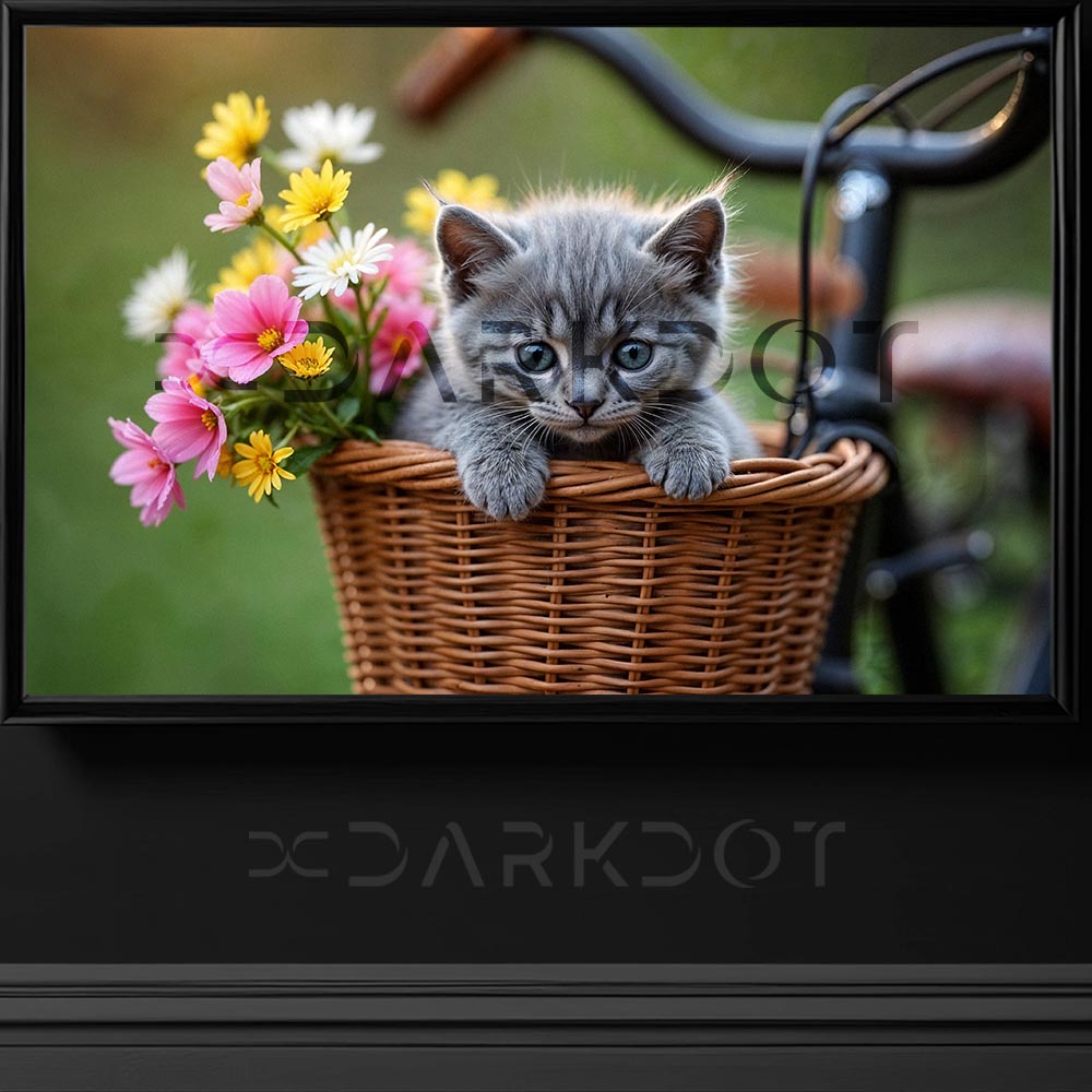 minik yavru kedi fotografi sirin gri kedi fotografi yeni dogmus kedi fotografi