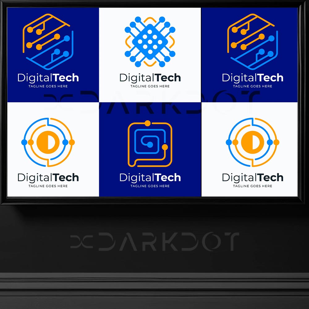 dijital logo tasarimlari hosting sunucu logo tasarimlari kurumsal logo ornekleri