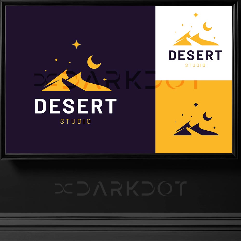 col temali logo desert logo design col logo template desert logo template