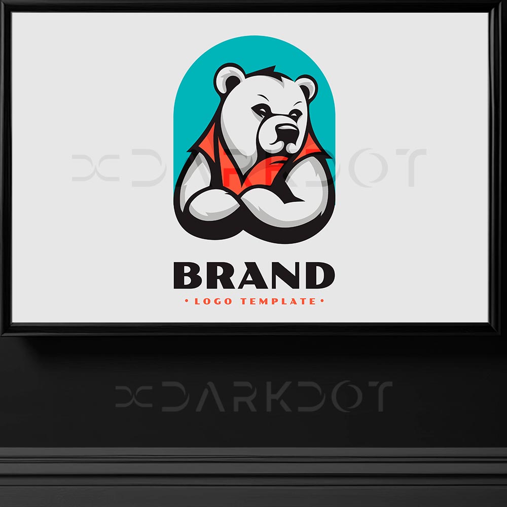 ayi temali logo panda temali logo kutup ayisi boz ayi temali logo sablonlari