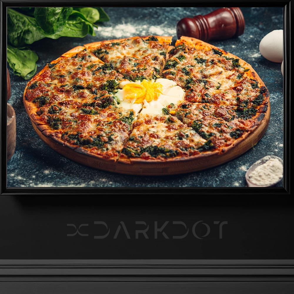 nefis borek fotograflari yumurtali ispanakli borek sebzeli pizza fotograflari