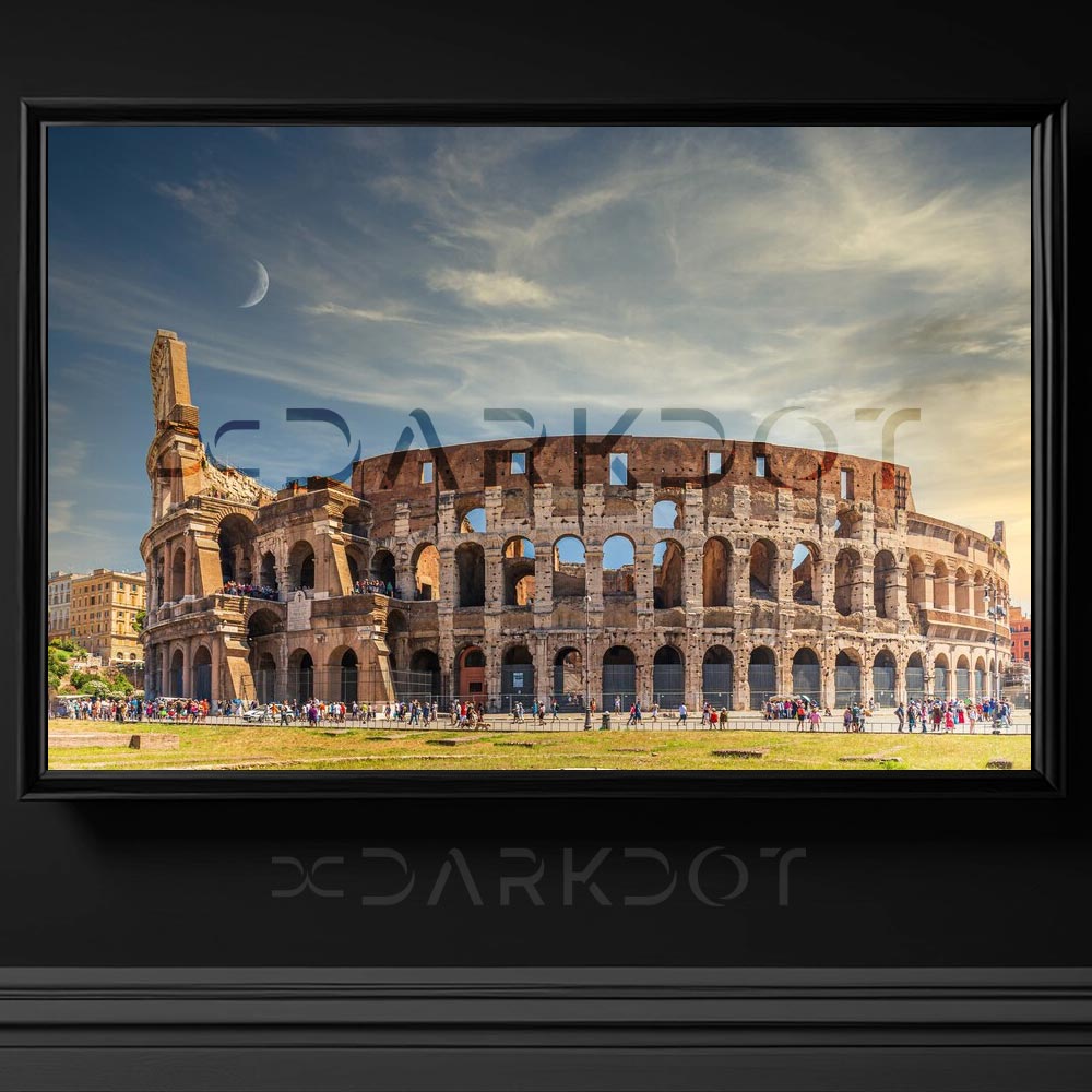 italya roma colosseum harika yakin plan gunduz cekimi fotografi