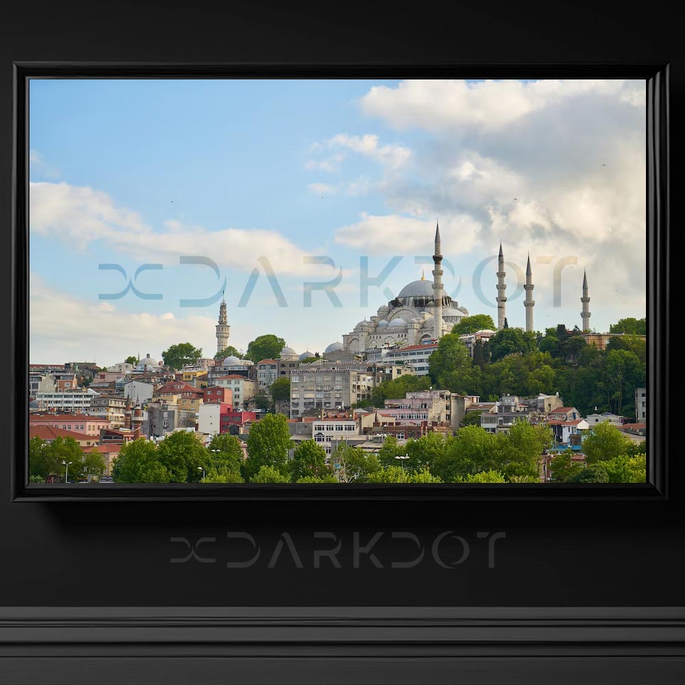 beyazit camii fotografi istanbul camii fotograflari ustten gorunum