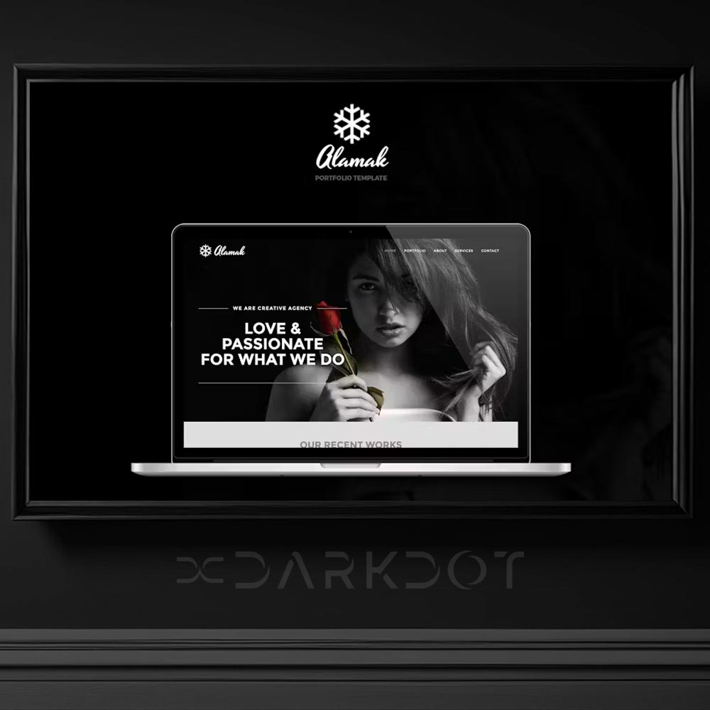 alamak web site portfolio kurumsal web site sablon html template