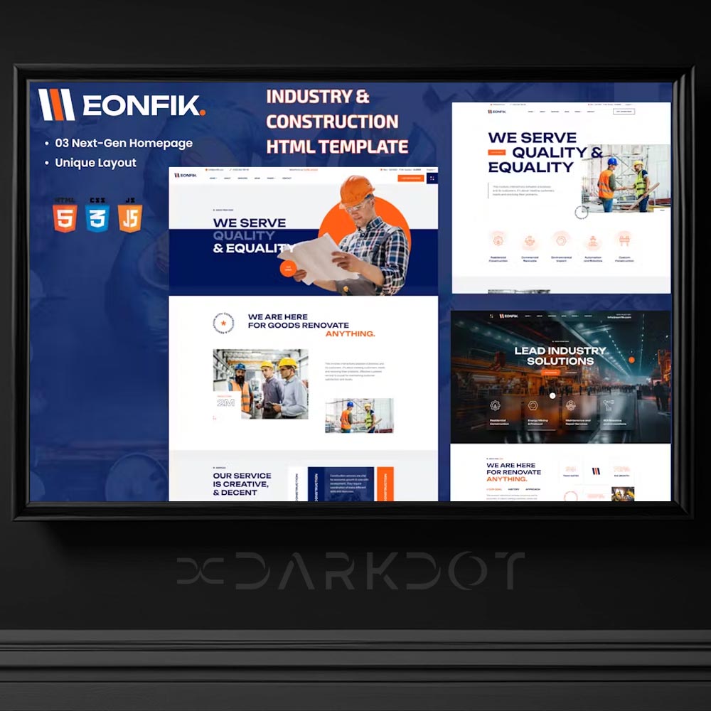 eonfik insaat mimari yapi kurumsal web site html template sablon