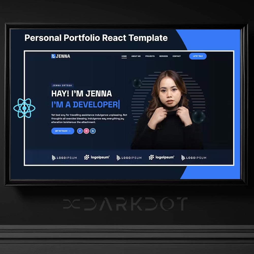 jennah personel portfolyo template html kisisel cv portfolyo tema sablon