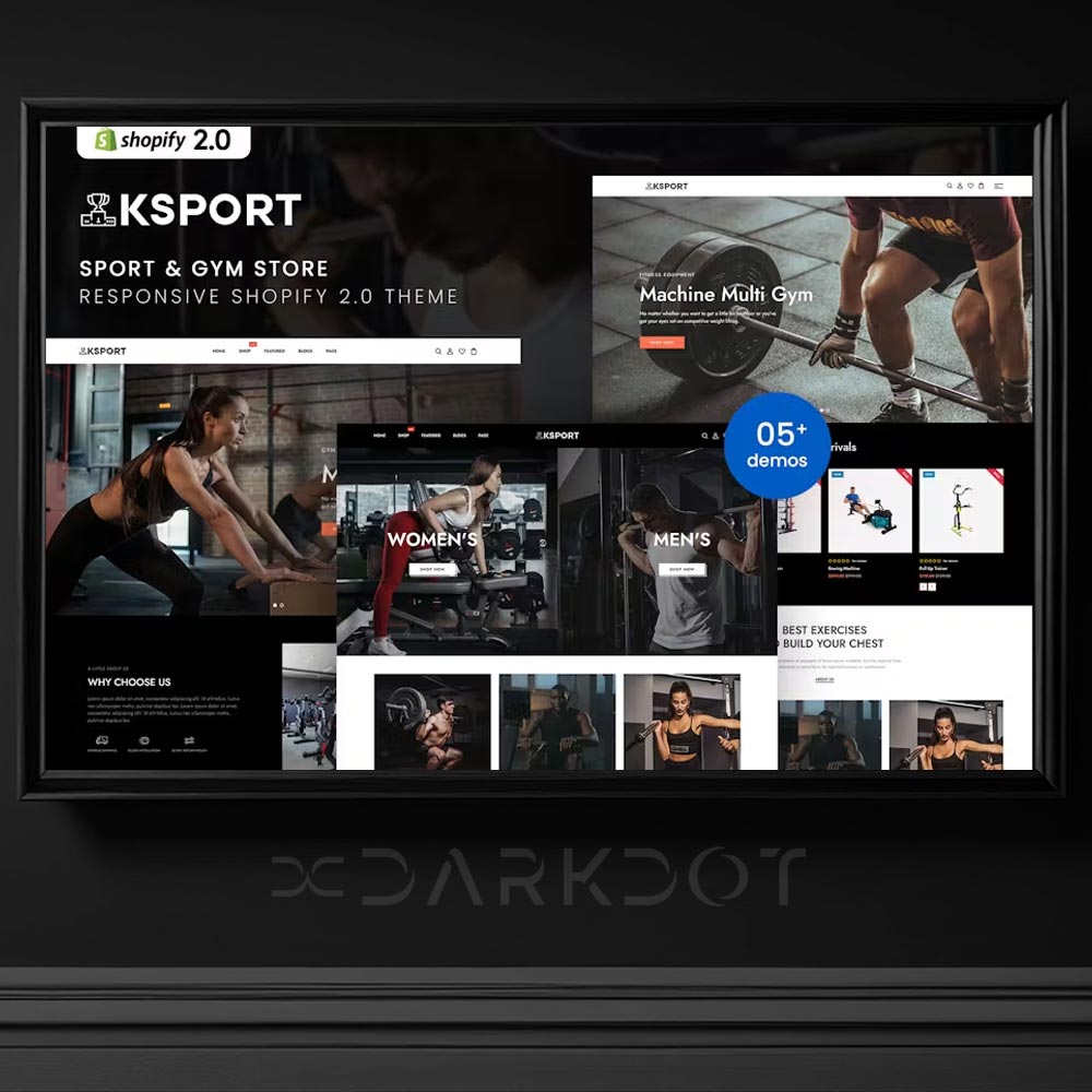 ksport sport gym shopify spor urun satis magaza e ticaret shopify tema